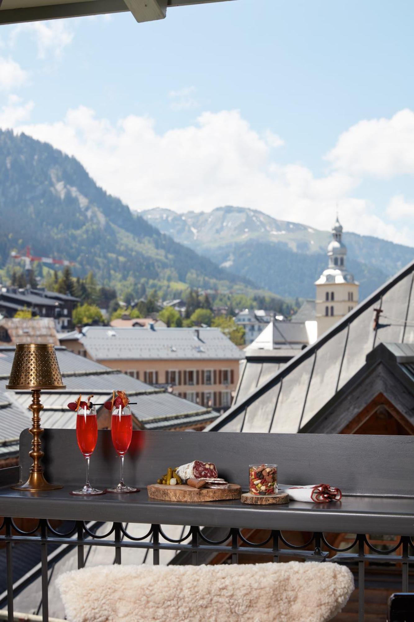 Grand Hotel Soleil d'Or Megève Exterior foto