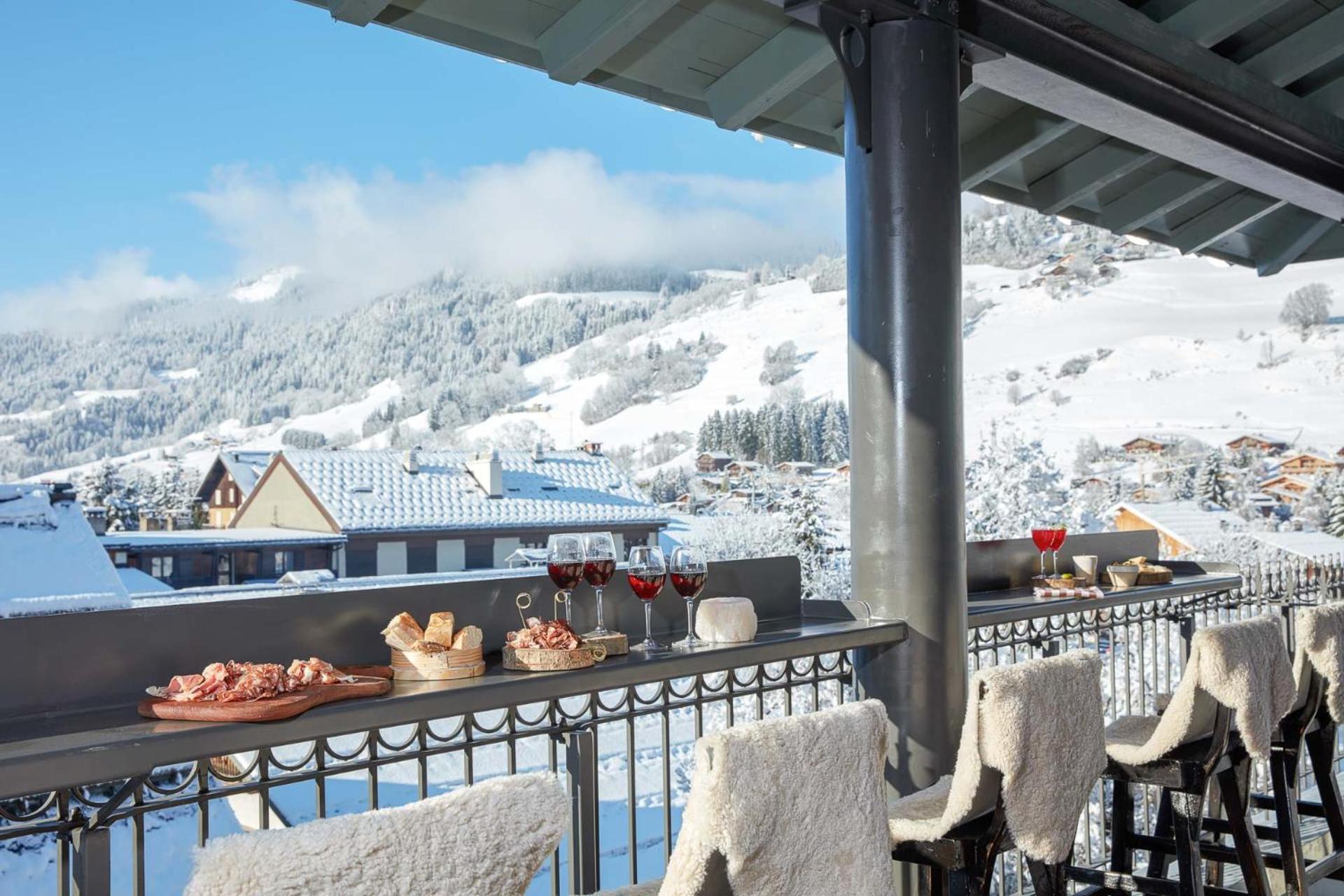 Grand Hotel Soleil d'Or Megève Exterior foto